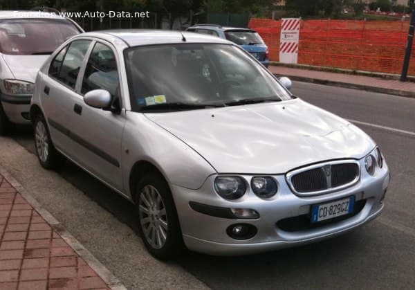 1999 Rover 25 (RF) 1.8 i 16V (117 Hp)
